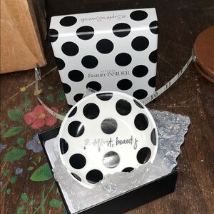 Sephora Black and White Polka Dot Dish